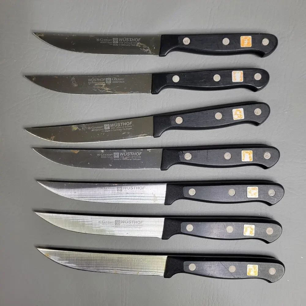 Wustof Knives 7-4050 Pairing 4013 4033 4043 Bread 4149 Chef 4562 Germany Solange